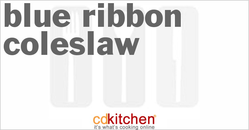 Blue Ribbon Coleslaw - CDKitchen.com