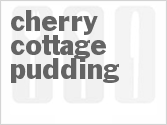 recipe for cherry cottage pudding