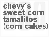 Chevy's Sweet Corn Tamalitos (Corn Cakes) image