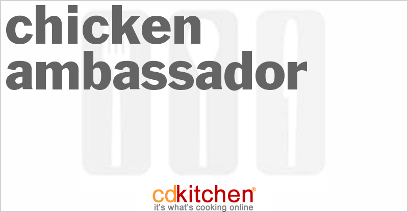 Chicken Ambassador - CDKitchen.com