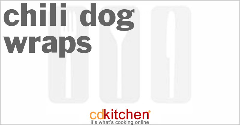 Chili-Dog Wraps - CDKitchen.com
