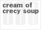 recipe for cream of crecy soup