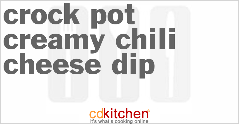 Creamy Chili Cheese Dip - CDKitchen.com
