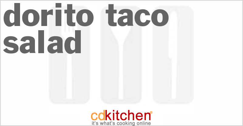 Dorito Taco Salad - CDKitchen.com