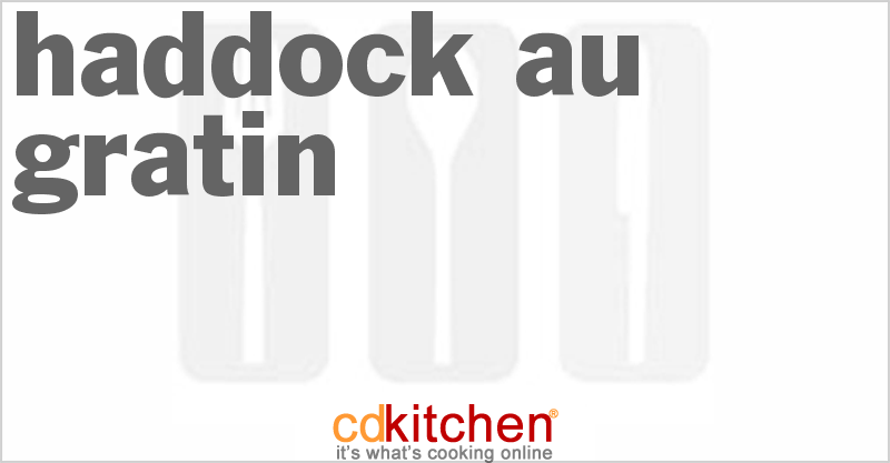 Haddock Au Gratin - CDKitchen.com