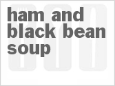 recipe for slow cooker ham and black bean soup