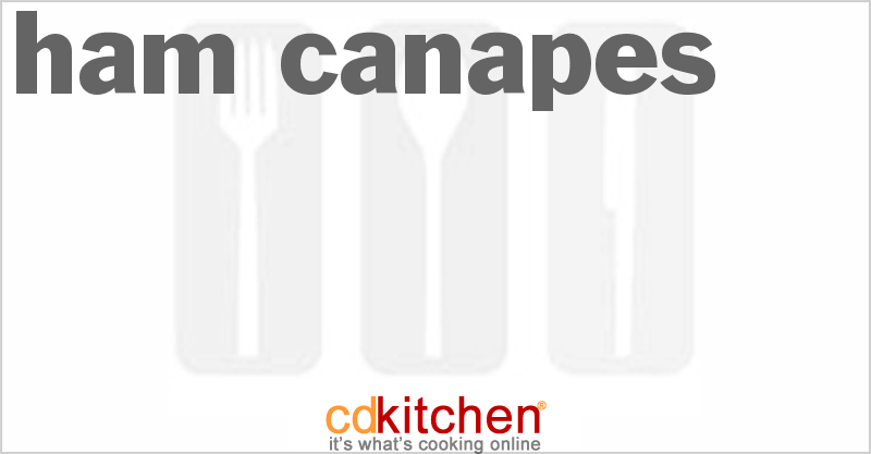 Ham Canapes - CDKitchen.com