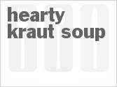 recipe for hearty kraut soup