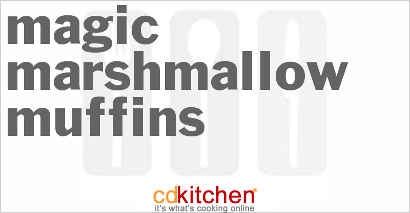 Magic Marshmallow Muffins - CDKitchen.com