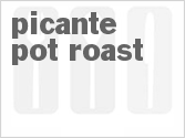 recipe for picante pot roast
