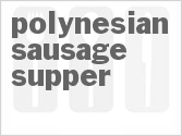 Polynesian Sausage Supper Recipe | CDKitchen.com-image