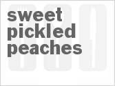 recipe for sweet pickled peaches