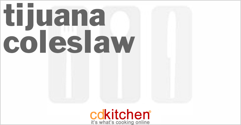 Tijuana Coleslaw - CDKitchen.com
