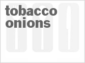 recipe for tobacco onions