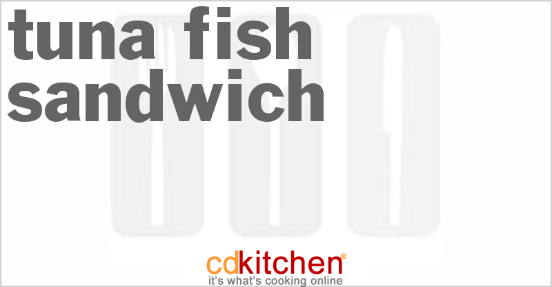 Tuna Fish Sandwich - CDKitchen.com