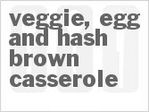 Veggie, Egg And Hash Brown Casserole