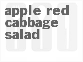 Apple Red Cabbage Salad