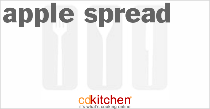 Apple Spread - CDKitchen.com