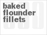 recipe for baked flounder fillets