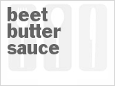 recipe for beet butter sauce