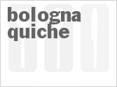 recipe for bologna quiche