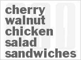 recipe for cherry-walnut chicken salad sandwiches