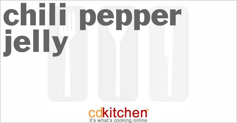 Chili Pepper Jelly - CDKitchen.com