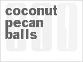 recipe for coconut pecan balls