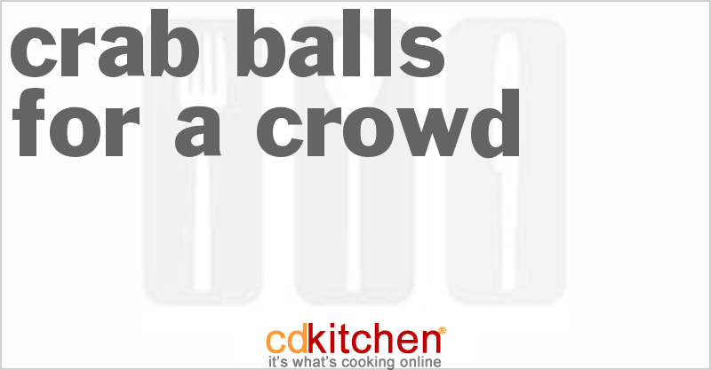 Crab Balls - CDKitchen.com