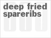 recipe for deep fried spareribs