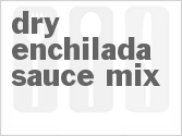 recipe for dry enchilada sauce mix