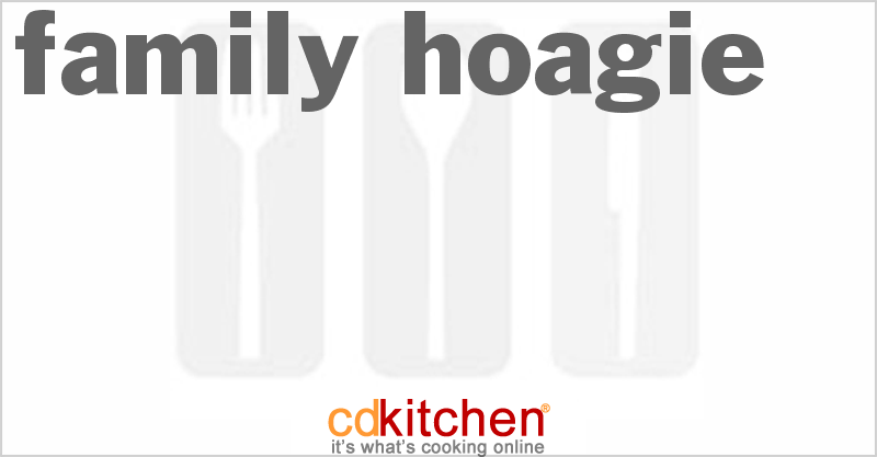 Family Hoagie - CDKitchen.com