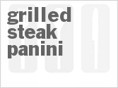 recipe for grilled steak panini