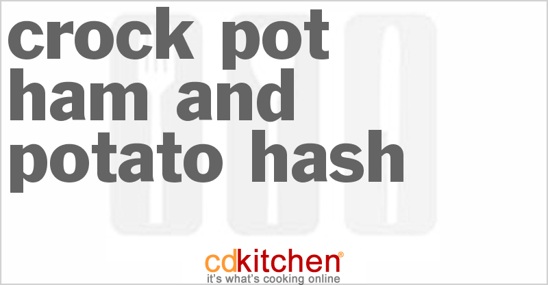 Ham And Potato Hash - CDKitchen.com