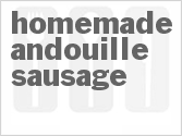 recipe for homemade andouille sausage