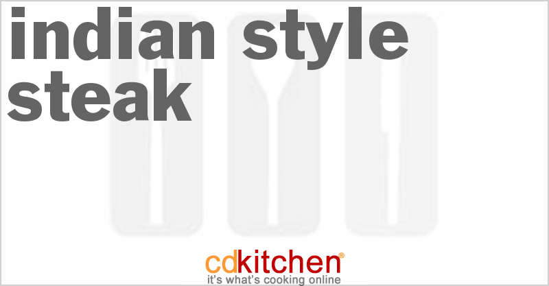 Indian-Style Steak - CDKitchen.com
