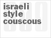 recipe for israeli-style couscous