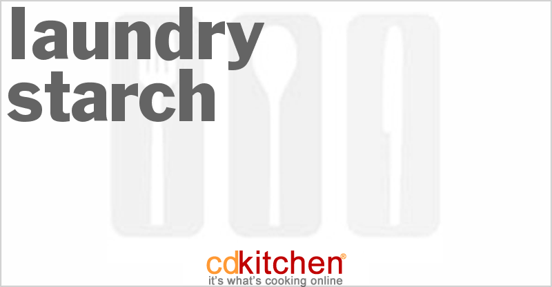 Homemade Laundry Starch (2 ways) - Revived Kitchen