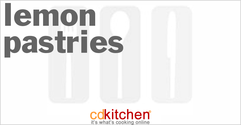 Lemon Pastries - CDKitchen.com