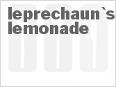 recipe for leprechaun's lemonade