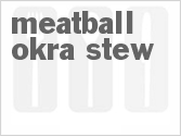 recipe for meatball okra stew