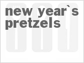 recipe for new year's pretzels
