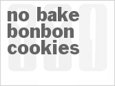 recipe for no bake bonbon cookies