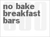 recipe for no-bake breakfast bars