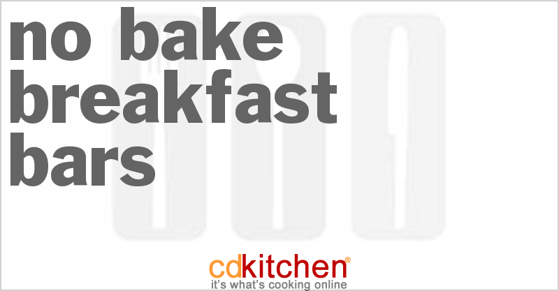 No-Bake Breakfast Bars - CDKitchen.com