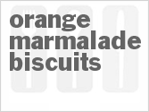 recipe for orange marmalade biscuits