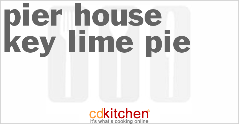 Pier House Key Lime Pie - CDKitchen.com
