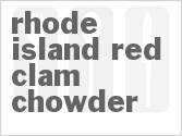 recipe for rhode island red clam chowder