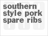 recipe for southern-style pork spare ribs