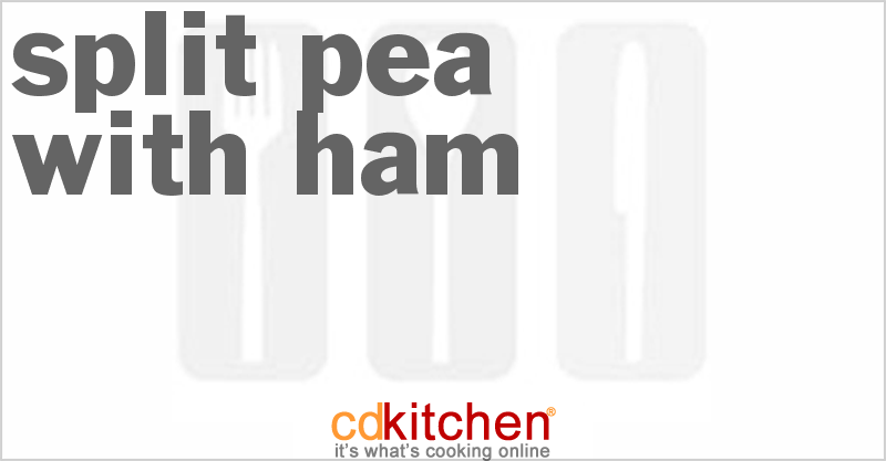 Split Pea with Ham - CDKitchen.com